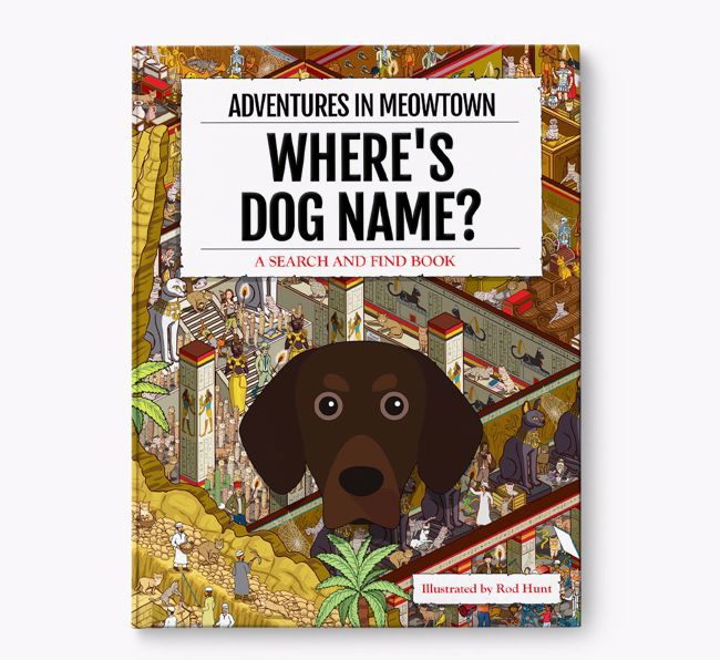 Personalised Bavarian Mountain Hound Book: Where's Dog Name? Volume 2